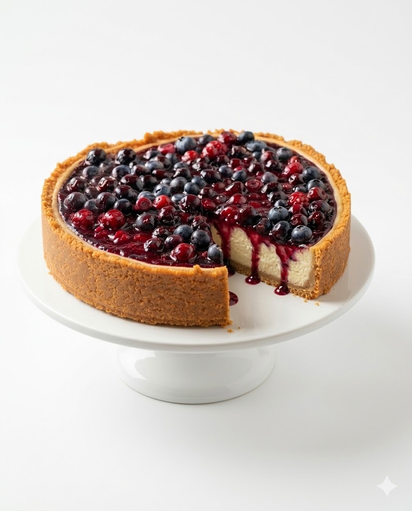 New York Cheesecake de Frutos rojos