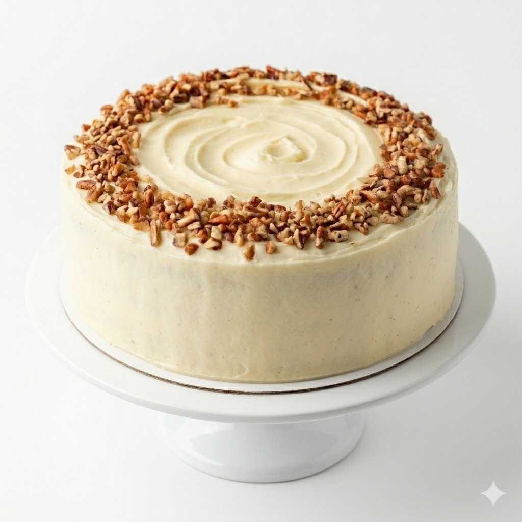 Carrot Cake con Nueces