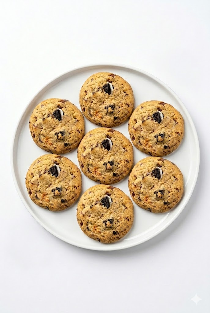 Cookies de chips y oreo